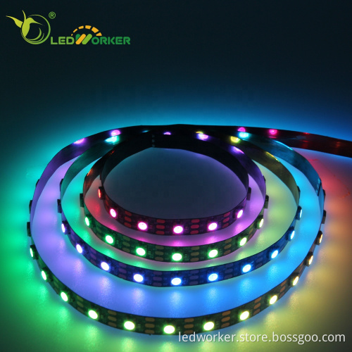 DC5V 5050 WS2812 RGB Waterproof LED Strip Lighting
